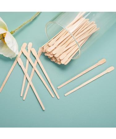 Smukdoo Eyebrow Wax Sticks Applicator - 100 PCS Wooden Spatulas for Hair Removal - Buy Online on GoSupps.com