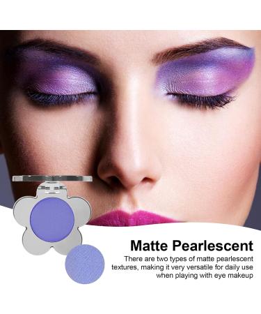 Eyeshadow Single - Shimmer Eyeshadow - Eyeshadow Makeup Highlighter Matte Flower Shape Eye Shadow Long Lasting Wear Glitter Primer Palette 115 - Buy Online on GoSupps.com