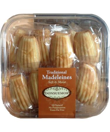 P2P Traditional Madeleines French Cakes 28 Individually Wrapped 1 oz Madeleine Tea Cake Cookies Soft & Moist 28 Oz 1 Pack - Buy Online on GoSupps.com