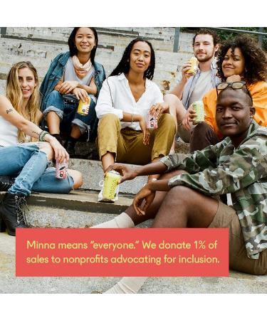 Minna Organic Sparkling Iced Tea Variety Pack - 12-Pack, No Sugar, Zero Calorie, Non-GMO, Fair Trade, 12 Fl Oz Cans - Original Variety - Buy Online on GoSupps.com