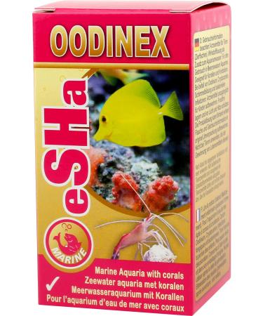 eSHa Oodinex against coral fish disease seawater ichthyo infections rubbing head twitching and tissue death etc.