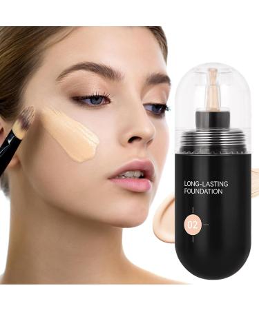  Esncddym Full Coverage Foundation Matte Liquid Foundation 30ml | Long-Lasting Moisturizing Anti-Shine Makeup Base for Women and Girls - Buy Online on GoSupps.com