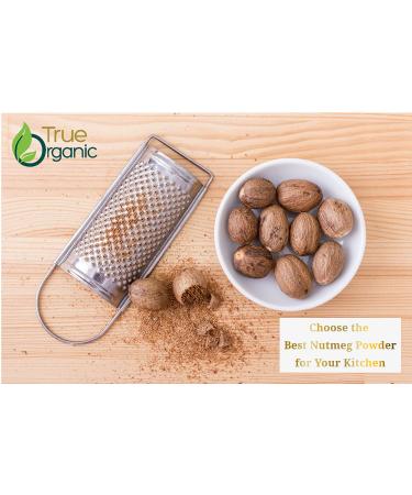 Organic Ceylon Nutmeg Powder - 3.5 Oz Ground, USDA Certified, Premium Quality - Buy Online on GoSupps.com