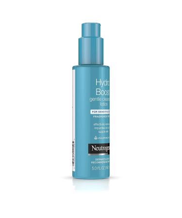 Neutrogena Hydro Boost Gentle Cleansing Lotion 5 oz - Fragrance-Free Moisturizing Cleanser for All Skin Types - International Shipping Available - Buy Online on GoSupps.com