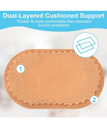 18 Pieces Bunion Cushions Pads - Pain Relief & Protection for Men & Women | Foot Blister & Callus Guards | International Shipping - Buy Online on GoSupps.com