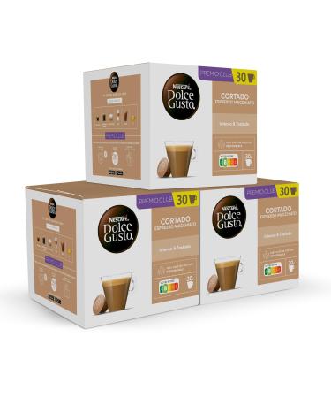 Nescafe Dolce Gusto Box 30 Cortado Coffee Coffee Coffee Capsule 30 Capsules