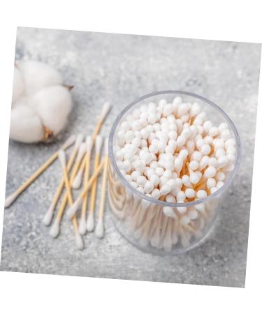 10 Organic Cotton Swabs - Double Headed Ear Cleaning Buds & Beauty Accessories - Home Supplies - Buy Online on GoSupps.com