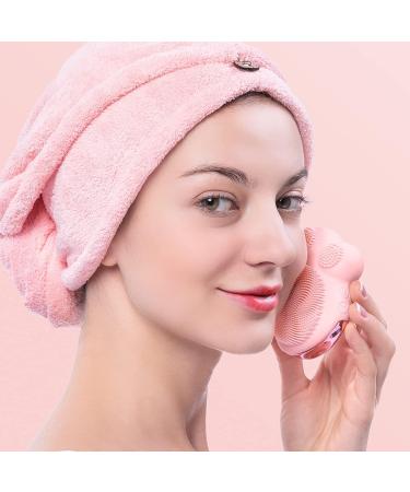 MelodySusie Electric Sonic Facial Cleansing Brush - Rechargeable for Deep Cleaning & Exfoliating | Mother's Day Gift for Women - Buy Online on GoSupps.com