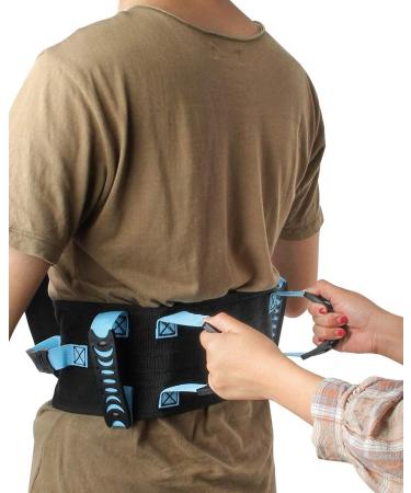 Gait Belt for Seniors | Transfer Belts for Elderly Lift Assist | Physical Therapy Strap with Multiple Handles - Buy Internationally - Buy Online on GoSupps.com