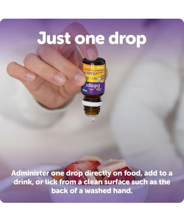 Ddrops Kids Organic Liquid Vitamins Daily Vitamins A&D Drops for Kids 60 Drops. Supports Eye Health Bone Development and Immune Function. Certified Organic Non-GMOs Allergy-Friendly 0.06 Fl Oz (Pack of 1) - Buy Online on GoSupps.com