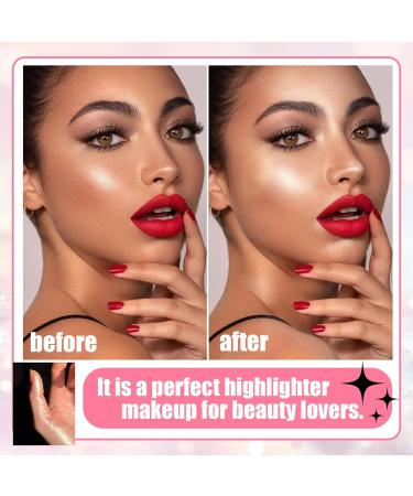 3 Colors Fairy Dust Highlight Patting Powder Magic Polvo De Hadas Highlighter Makeup Body Glitter Face Blusher Patting Powder Daily Party Halloween Christmas Body Contouring Shimmer Powder(3PCS) - Buy Online on GoSupps.com