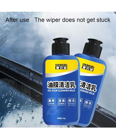 WOBBLO Glass Oil Film | Cleaning Water Stains - Oil Film Remover Water Stain Cleaning Car Window Cleaning Remover - Buy Online on GoSupps.com