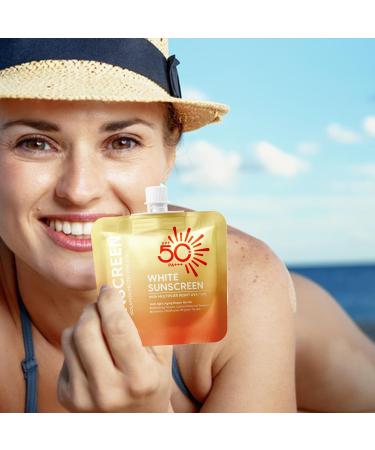  G n rique Sunscreen Gel SPF 50 Clear Facial Sunscreen Lotion 30g Broad Spectrum Sunblock Travel Size Lightweight Water Resistant for Beach Hiking Outdoor Adventures and Daily Use - Buy Online on GoSupps.com