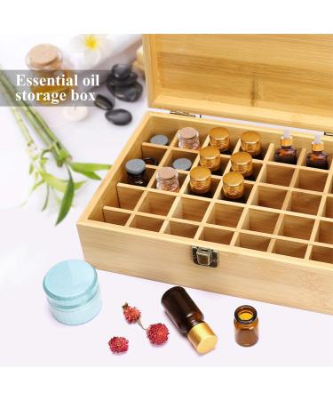 Buy Beunyow 35 Holes BAGBUS Aromatherapy Gift Box Essential Oil Storage Case for Nail Polish Fragrance Oils & Lipstick - Buy Online on GoSupps.com