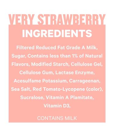 fairlife YUP! Low Fat Ultra-Filtered Strawberry Milk 14 Fl Oz (Pack of 12) - Buy Online on GoSupps.com