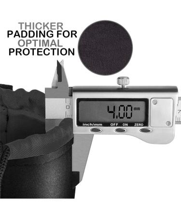 Selens Thick Padded Neoprene Lens Pouch for DSLR Camera - Medium Size | Compatible with Sony, Olympus, Panasonic | Protective Camera Lens Case Bag - Buy Online on GoSupps.com