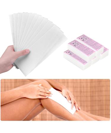 500 Fleece Wax Strips for Hair Removal - Ideal for Bikini Legs and Face | Sugar Paste & Warm Wax Depilation - Buy Online on GoSupps.com