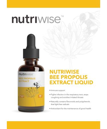 Nutriwise Bee Propolis Alcohol Free Immune Support Sore Throat Relief - Buy Online on GoSupps.com