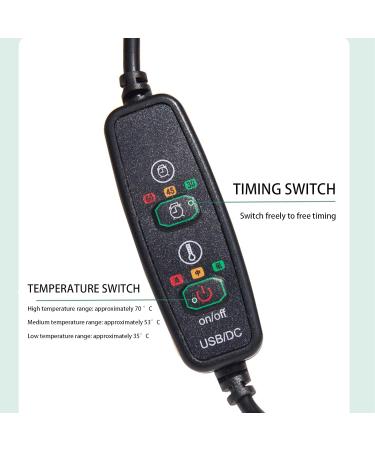 Buy Women's Electric Neck Warmer - 3 Heating Levels | Comfortable Heated Neck Wrap & Multifunctional Pillow - Buy Online on GoSupps.com