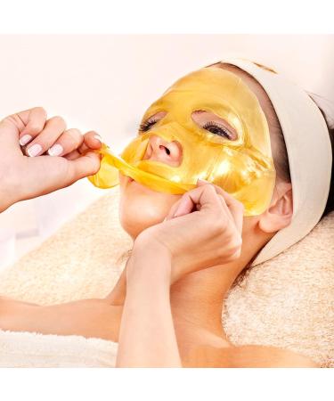 Jakuva 24k Gold Gel Collagen Facial Masks - 15PCS | Hydrating, Anti-Wrinkle, Firming, and Moisturizing Skin Care Sheets - Buy Online on GoSupps.com