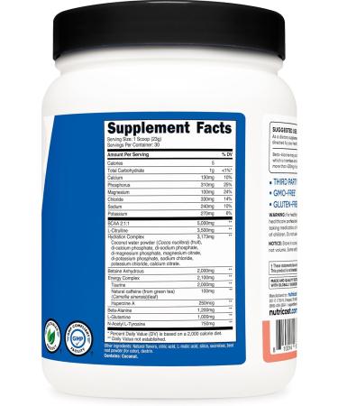 Nutricost Intra-Workout Powder 30 Servings (Pink Lemonade) - Non-GMO Gluten Free Intraworkout Supplement - Buy Online on GoSupps.com