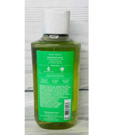 Bath & Body Works Coconut Lime Verbena Body Wash 10 Ounces - Buy Online on GoSupps.com
