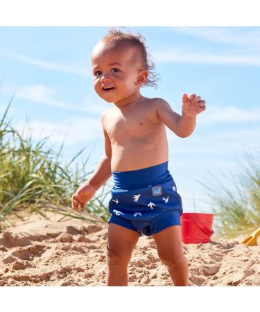 Splash About Baby & Toddler Happy Nappy Swim Nappy - White Birds, 0-3 Months - Buy Online on GoSupps.com