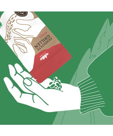 Entosus Chili Snack - Dried & Roasted Insect Protein 12x20g | Crunchy Sustainable Grilling Alternative - Buy Now! - Buy Online on GoSupps.com