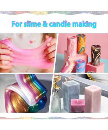 32 Colors x 5g Mica Powder for Epoxy Resin - Metallic Pigment for Soap, Candle, Art Crafts - Shimmer Glitter for DIY Projects - Resin, Nails, Slime Dye - Buy Online on GoSupps.com