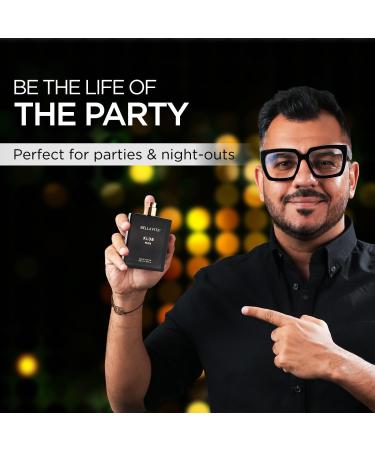 Bloom Beauty Bella Vita Luxury Klub Men Eau De Parfum Liquid Perfume with Lemon Rose and Vanilla|Musky and Spicy Long Lasting Premium Edp Fragrance Fresh Scent 100Ml - Buy Online on GoSupps.com