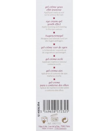 Mary Cohr New Youth Eye Contour Cream 15ml - Anti-Aging for Bright Eyes | International Shipping Available - Buy Online on GoSupps.com