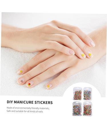 Mikinona 4 Packs Nail Art Polymer Clay Fruit Nail Art Slice Diy Nail Decoration Supplies Craft Making Beads Fruit Pattern Nail Decorations Nail Art Craft Suite Manicure Resin 3d - Buy Online on GoSupps.com