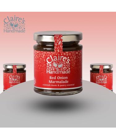 Claires Handmade Chutney Pick N Mix - Choose From 5+ Flavours | Celebratory Red Onion Marmalade Cumberland & more | 2 Pack (200g each)- Food Gift for Marmalade & Chutney Lovers Pack of 2 - Buy Online on GoSupps.com
