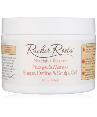 Rucker Roots Nourish + Restore Papaya & Mango Shape Define & Sculpt Gel