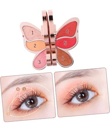 Mipcase 2 Pcs Eyeshadow Palette Creme Eyeshadows Creamy Blush Makeup Supply Plate Pearlescent Woman 1 count (Pack of 1) As Shown 2x2pcs - Buy Online on GoSupps.com