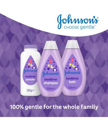Johnson's Baby Bedtime Shampoo 500ml - Soothing Natural Calm Essences - Gentle on Delicate Skin - Buy Online on GoSupps.com