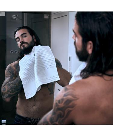 St rtebekker Premium Shaving Towel - 100% Cotton Made in Germany | High-Quality Hanging Towel for Shaving - Buy Online on GoSupps.com