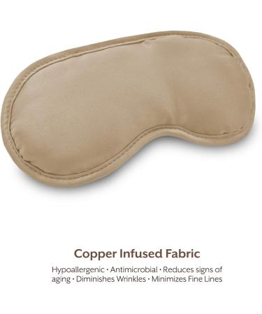 BioPEDIC Copper Eye Mask for Beauty Boosting - 1 Count | Moisturizing and Anti-Aging Eye Mask - Buy Online on GoSupps.com