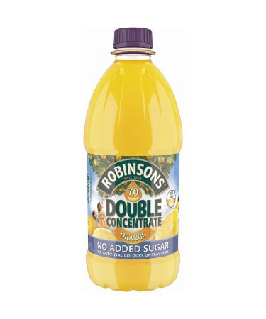 Robinsons Double Concentrate Orange Squash - 2x1.75ltr