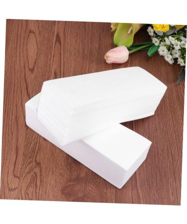 400 Wax Strips & Wooden Crafting Rods - Premium Depilatory Paper for Hair Removal - Bamboo Face Waxing Strips - Buy Online on GoSupps.com