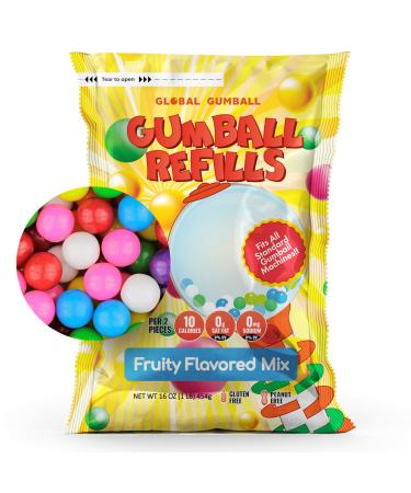 Gumballs for Gumball Machine Refill Bubble Gum 1lb