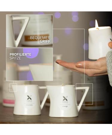 Buy Haby's Nature Massage Candle - White Mus 100ml | Relaxing Fragrance with Shea Butter Soy Wax & Argan Oil for Soft & Hydrated Skin - Buy Online on GoSupps.com