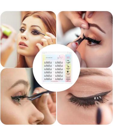 Frifer Glue Lashes Press On Lashes - Glueless Lashes Press and Go | DIY Eyelash Extensions Kit Long-Lasting Natural DIY Lash Extensions for 3D Natural Eye Makeup Nature - Buy Online on GoSupps.com