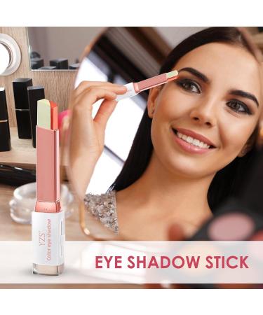  Wenmin Eye makeup | 2 in 1 glitter gradient eyeshadow Long-lasting gradient eyeshadow pencil cream eye makeup supplies Away-be - Buy Online on GoSupps.com