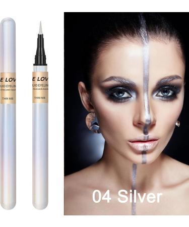 Makeup Eyeliner Liquid - Waterproof Fine Tip Matte Eye Liner Pens - Smooth Quick Drying Long-Lasting Eye Liners for Eye Makeup All Eye Shapes Women Makeup Shows 04# - Buy Online on GoSupps.com