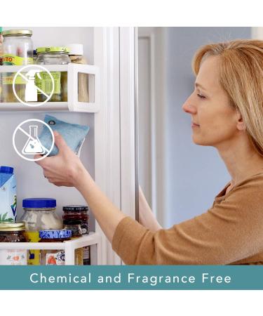 Moso Natural Refrigerator and Freezer Air Purifying Bag - Odor Eliminator, Scent Free, Powerful Than Baking Soda - 1 Pack - Buy Online on GoSupps.com