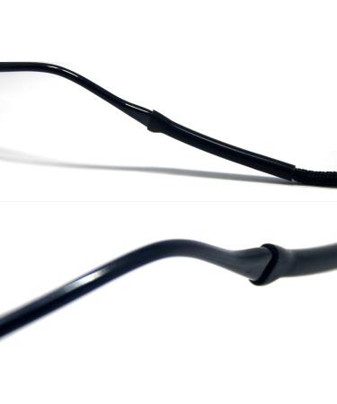 SAMSFX 2PCS Floating Eyeglasses Strap with Foam Adjustable Sports Sunglass/Eyeglass/Glasses Chain Retainer Neck Cord for Swimming Water Rafting Drift Outdoor Fishing Boating  Black - Buy Online on GoSupps.com