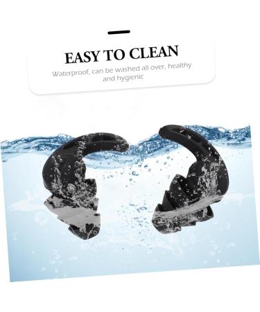 FRCOLOR Noise Canceling Earbuds - Rubber Silicone Earbuds for Noise Reduction & Snoring - Black - International Shipping Available - Buy Online on GoSupps.com