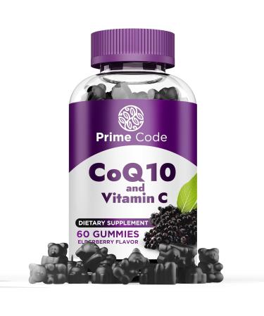Buy 2-in-1 CoQ10 200mg & Vitamin C 250mg Gummies - Heart Health Immune Support & Energy Boost - Vegan Non-GMO Gluten-Free - Shop Now - Buy Online on GoSupps.com
