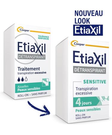 Etiaxil Antiperspirant Armpits Sensitive Skins Roll-On 15ml - Buy Online on GoSupps.com